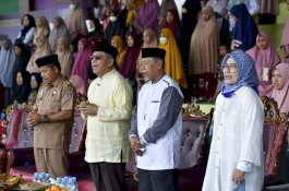 Tablig Akbar Bersama Ratusan Warga Baraka, IAS Didoakan Pimpin Sulsel 2024