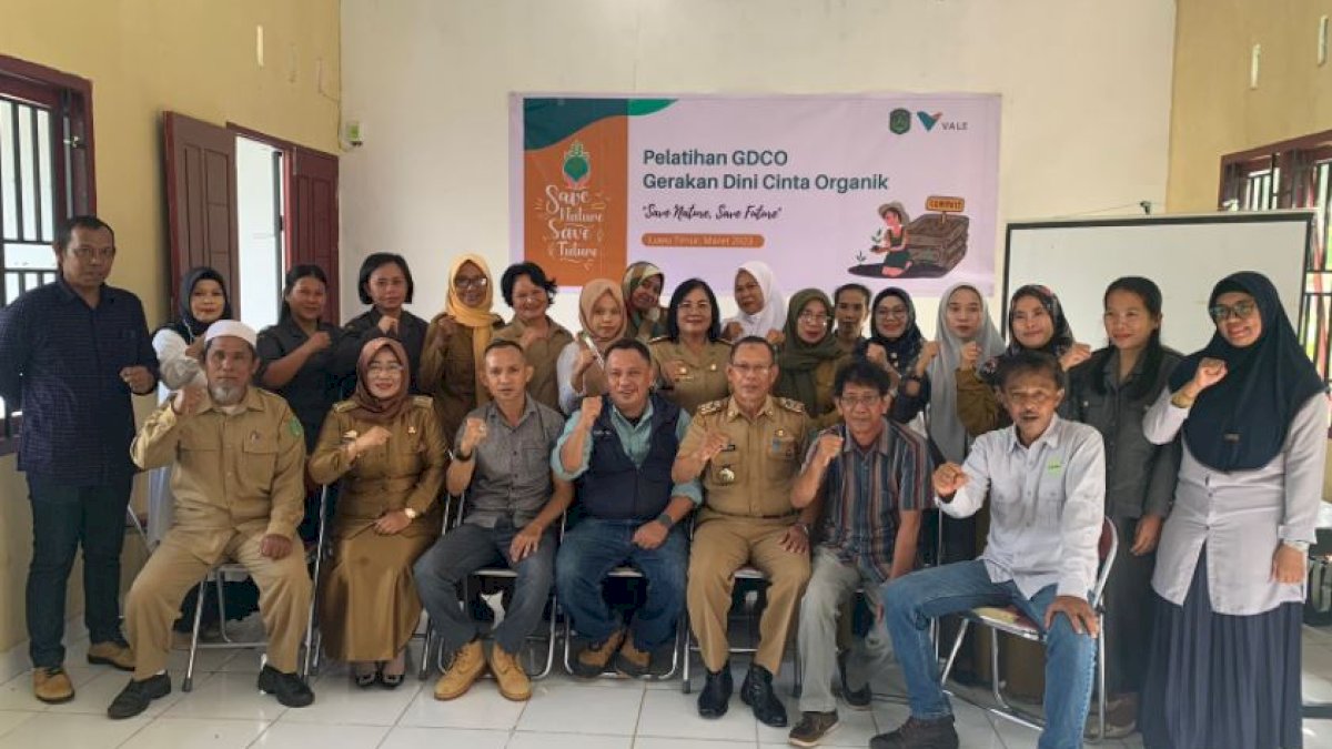 Gencar Perkenalkan Gaya Hidup Organik, PT Vale Edukasi Siswa lewat Pelatihan GDCO