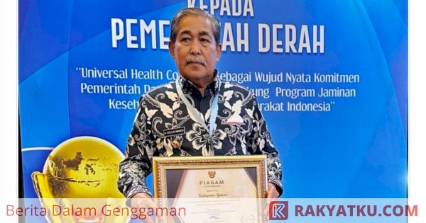 Kabupaten Sidrap Terima UHC Award dari Pemerintah Pusat