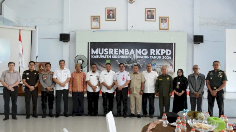 Musrenbang RKPD 2024, Pemkab Sidrap Gelar Usung Tema Pemantapan Pemulihan Ekonomi
