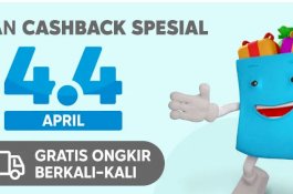 Lima Keuntungan Belanja Online di Momen Tanggal Kembar April Sale Blibli