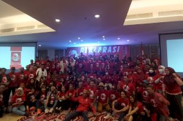 Deklarasi dan Pengukuhan Pengurus Ganjarian Phinisi Sulsel, Guntur Romli: Naikkan Elektabilitas GP Hingga 20 Persen