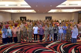 Tekan Angka Stunting, Ketua TP PKK Makassar Instruksikan Perkuat Sinergitas Lintas Sektor