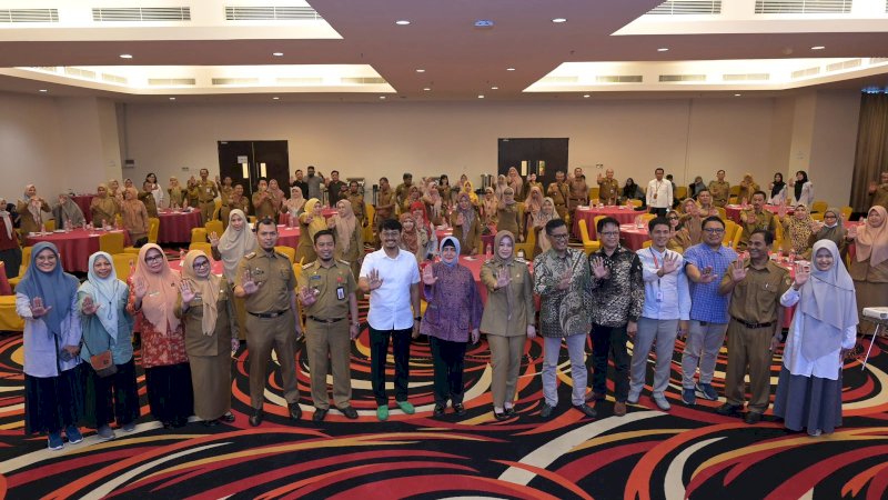  Tekan Angka Stunting, Ketua TP PKK Makassar Instruksikan Perkuat Sinergitas Lintas Sektor 