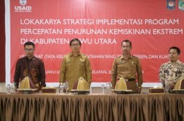 Pemda Lutra - USAID ERAT Kolaborasi Wujudkan Target 0% Kemiskinan Ekstrem pada 2024