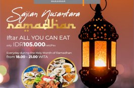 Sambut Ramadan dengan Menu Nusantara di Hotel Harper Perintis Makassar Hanya Rp105 Ribu