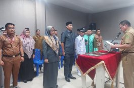 Lantik 29 Pejabat Administrasi, Sekda Sidrap: Kerja Ikhlas, Cerdas, dan Tuntas