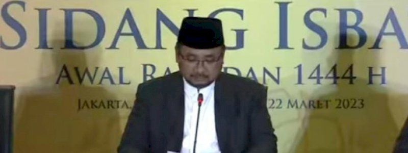 Kemenag Tetapkan Awal Puasa Ramadan 1444 H Jatuh Kamis 23 Maret