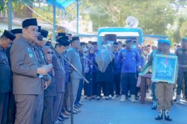 Bupati Barru Melepas Jenazah Muhammad Sabirin, Staf Ahli Ekonomi Pembangunan Pemkab Barru