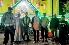 Provos Polsek Bontonompo Cek Kesiap-siagaan Personel PAM Tarwih