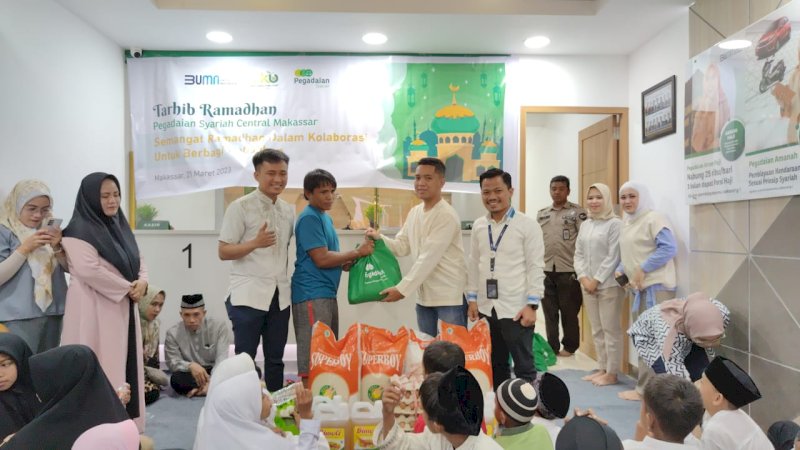 Pegadaian Syariah Central Gelar Tarhib Ramadhan Bersama Anak Panti. 