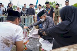 Lepas Jenazah Megawati, Taufan Pawe Minta Maaf atas Kesalahan dan Kekhilafan Kakak Kandungnya