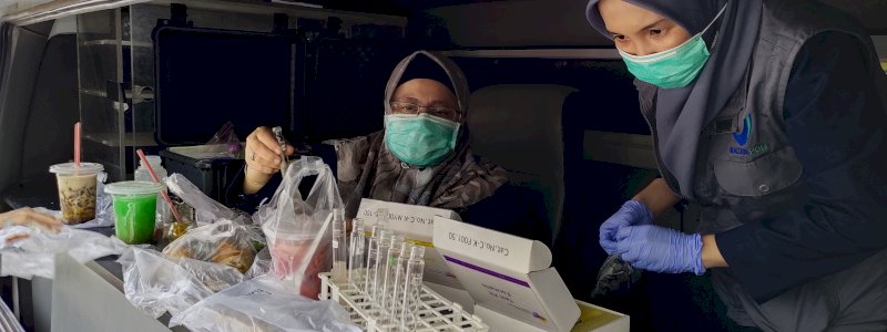BBPOM Makassar Lakukan Pengujian Takjil 