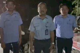 Beni Iskandar Kunjungi Pengerjaan Pipa di Jalan Beringin Raya Kabupaten Gowa