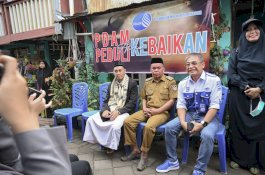 Perumda Air Minum Kota Makassar Salurkan Bantuan di Lorong Wisata