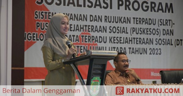 Bupati Luwu Utara Buka Sosialisasi Program SLRT - PUSKESOS