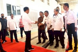 Bupati Sidrap Hadiri Peresmian Pengoperasian Kereta Api Rute Maros-Barru oleh Presiden Jokowi
