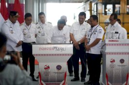 Presiden Jokowi Resmikan Jalur Kereta Api Makassar-Parepare