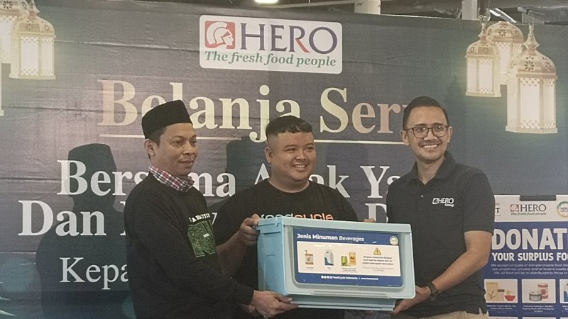 Gandeng FoodyCycle Hero Supermarket Manfaatkan Momen Ramadan Perluas Titik Dropbox Donasi Makanan, Di Makassar Ada Tiga Titik 