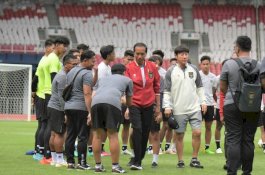 Temui Pemain Timnas U-20, Presiden Jokowi Minta Pemain Jangan Patah Semangat