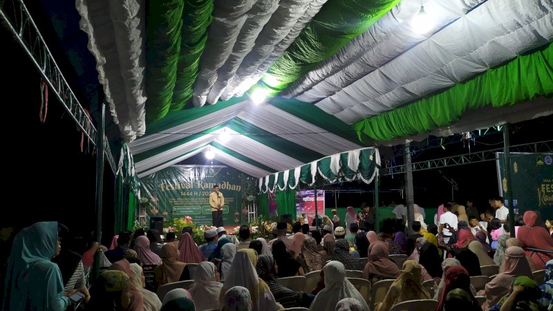 Meriahnya Festival Ramadan di Pinggir Pantai Padongko Barru 