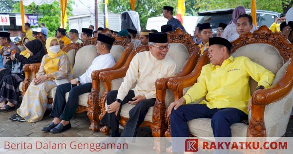 Taufan Pawe Resmikan Masjid Hj Soesila Hj Hamida di Takalar