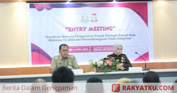 Danny Pomanto Gandeng Kejari Kawal Proyek Strategis Kota Makassar