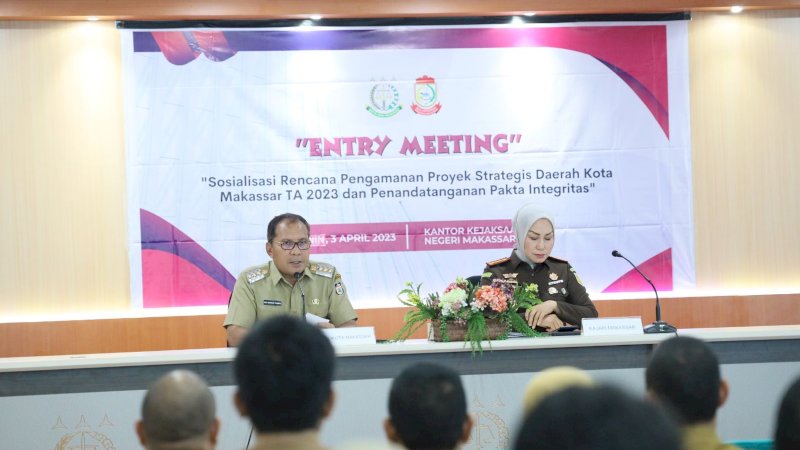 Danny Pomanto Gandeng Kejari Kawal Proyek Strategis Kota Makassar