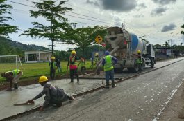 Ruas Burung-burung - Bili-bili Progres Tahap Rabat Beton, Dialokasikan Rp16 M