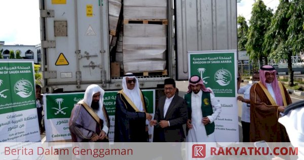 Indonesia Terima Hibah 100 Ton Kurma dan Al-Qur'an dari Kerajaan Arab Saudi