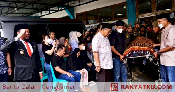 Gubernur Sulsel Lepas Jenazah Wakil Bupati Luwu Syukur Bijak