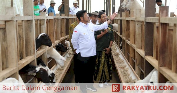 Mentan SYL Ajak Para Peternakan di Kabupaten Bogor Penuhi Kebutuhan Daging Lokal