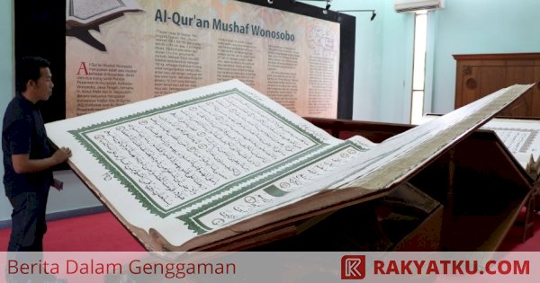 Gebyar Nuzululqur’an, Kemenag Pamerkan Sembilan Mushaf