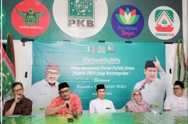 Anggota DPR RI Fraksi PKB Diskusi Etika Kampanye 2024 Bersama Bawaslu Wajo 