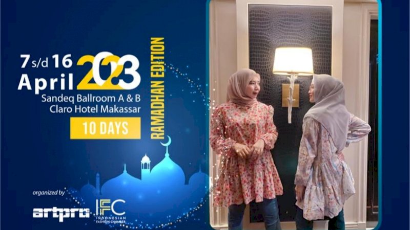 Te Amo Menjadi Magnet Trend Hijab Expo Makassar di Claro