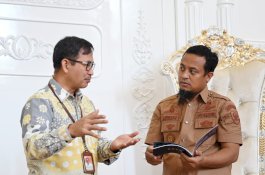 Kepala BPS Sulsel ke Gubernur Pamit Pindah Tugas