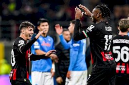 AC Milan Kalahkan Napoli 1-0 di Leg Pertama Perempat Final Liga Champions
