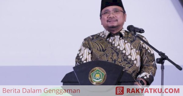 Minta Petugas Haji Sabar dan Kompak, Menag Yaqut: Jangan Bentak Jemaah!