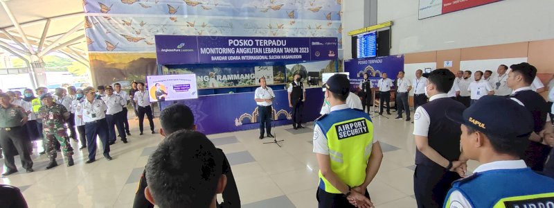 Bandara Sulhas Hasanuddin Buka Posko Mudik Lebaran 