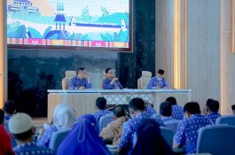 Pemkab Barru Monitoring-Evaluasi Pembangunan di Triwulan I