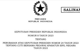 Pemerintah Terbitkan Keppres Perubahan Cuti Bersama ASN