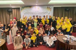 Rudianto Lallo Beri Motivasi Kepada Anak Yatim Piatu dan Tahfiz