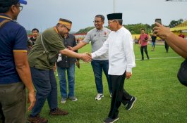 Tinjau Kesiapan Laga PSM vs Borneo FC, Taufan Pawe Imbau Supporter Tetap Jaga Suasana Kondusif