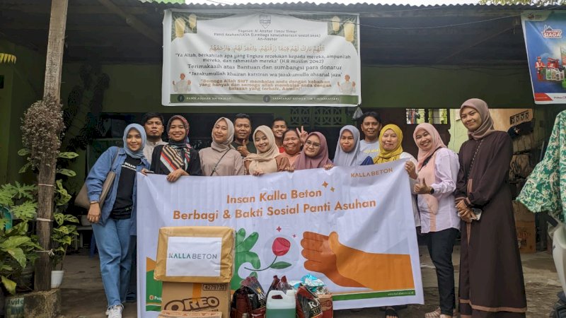 Berkah Ramadan, Kalla Beton Gelar Bakti Sosial ke Panti Asuhan  