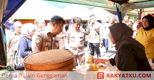 Mentan SYL Tinjau Bazar Ramadan, Sediakan Bapok Murah