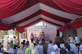 Pegadaian Kanwil Makassar Berangkatkan 215 Pemudik Ke-5 Titik Mudik