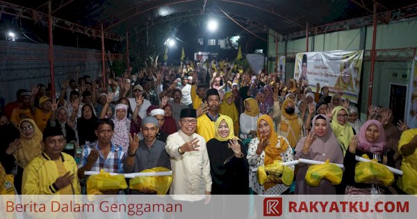 Golkar Parepare Temui Warga di Dua Kelurahan Bagi Paket Sembako