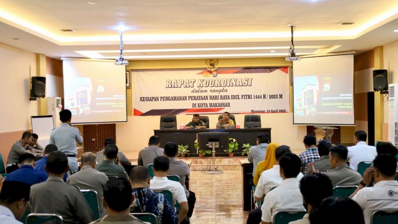 Pemkot Makassar Turunkan Ratusan Satpol PP Hingga BPBD Amankan Hari Raya Idul Fitri 1444 Hijriah
