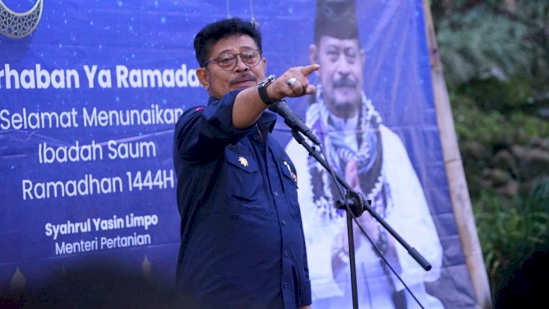 Mentan SYL Ajak Petani Milenial Jeneponto Gotong Royong Bangun Sektor Pertanian Modern