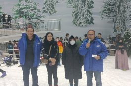 Bermain Salju Tak Perlu Ke Eropa, Walikota Makassar: Bangga Punya Trans Snow World di TSM, Ada Salju di Makassar